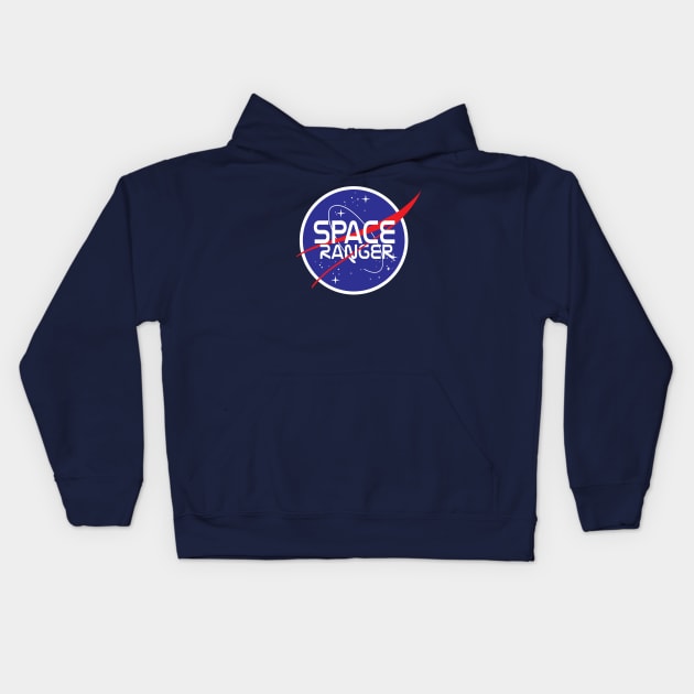 Space Ranger Kids Hoodie by EnchantedTikiTees